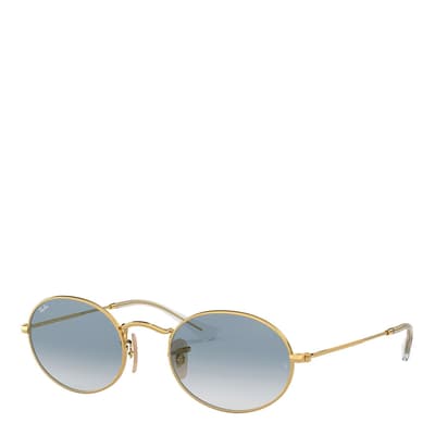 Gold Ray Ban Sunglasses 51mm