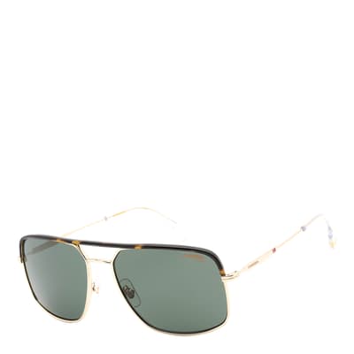 Men′s Gold Carrera Sunglasses 60mm