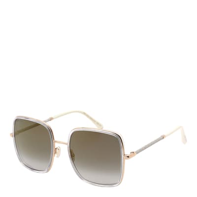 Women′s Gold Jimmy Choo Sunglasses 57mm