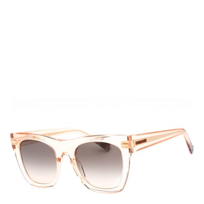 Women′s Peach/Grey Missoni Sunglasses 51mm