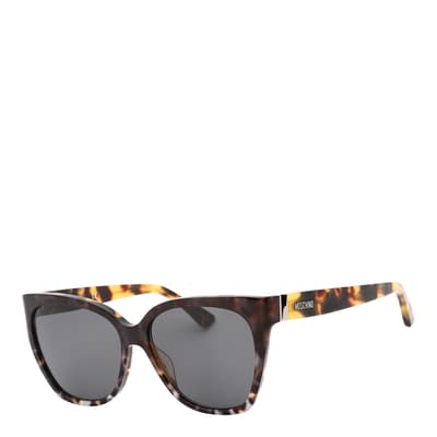 Women′s Brown Havana Moschino Sunglasses 55mm