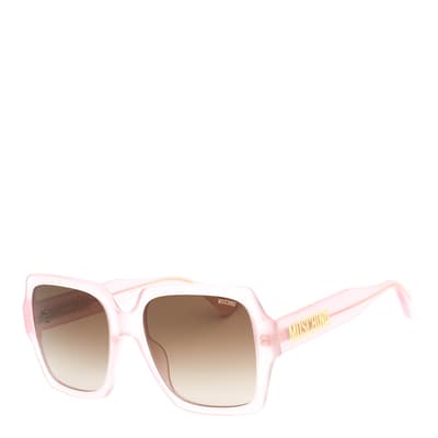 Women′s Brown Moschino Sunglasses 56mm