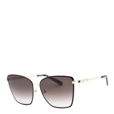 Women′s Black Salvatore Ferragamo Sunglasses 59mm