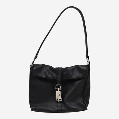 Gucci Black Jackie Leather Shoulder Bag 