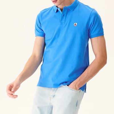 Blue Marbella Polo Shirt