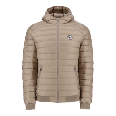 Beige Colin Hooded Jacket