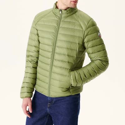 Green Mat Packable Jacket