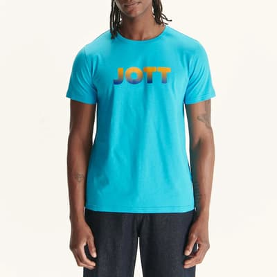 Blue Petro Cotton T-Shirt