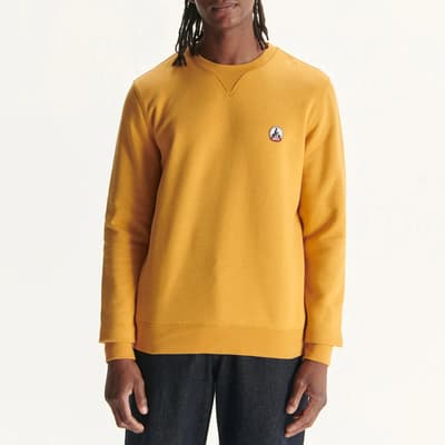 Yellow Braga Cotton Sweatshirt
