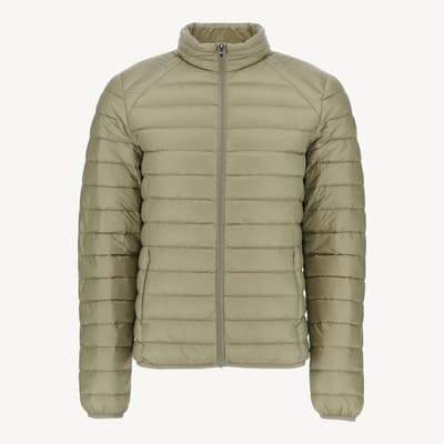 Light Khaki Packable Mat Jacket