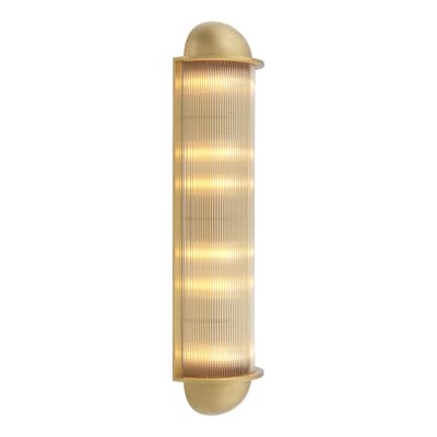 Paolino Wall Lamp, Antique Brass