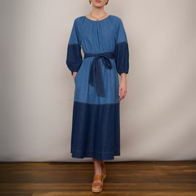 Denim Frannie Patchwork Dress