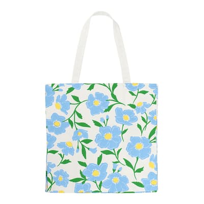 Canvas Book Tote, Sunshine Floral