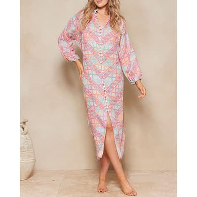 Multi Pomona Lorena Maxi Shirt Dress  