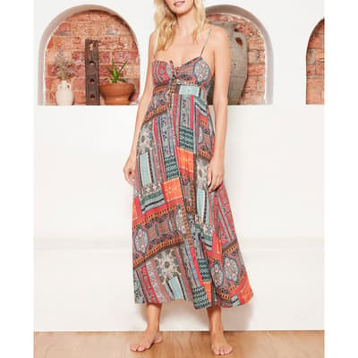 Multi Kefalonia Becca Midi Dress  