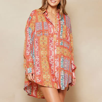 Multi Idra Cruise Shirt Dress