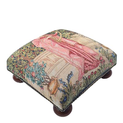 Minstrel Tapestry Footstool 