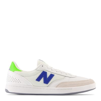 Men's White/Green 440 Trainers