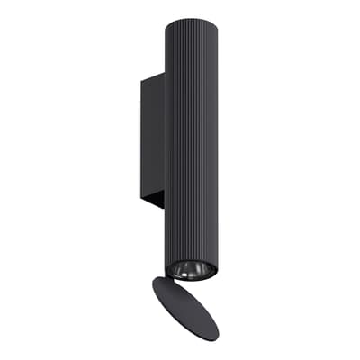 Flauta H225 Riga Wall Light, Black