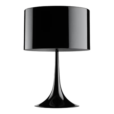 Spun Table Lamp 2, Black