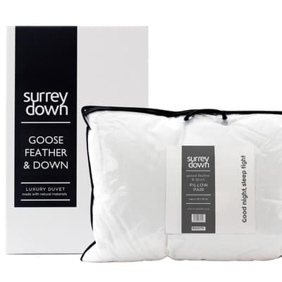 Goose Feather & Down Single All Year Round Bundle