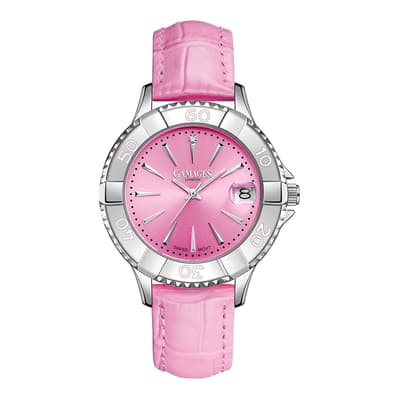 Women's Pink Gamages of London Vibrant Watch 38mm