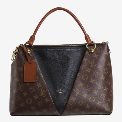 Louis Vuitton Brown 2020 Monogram V Tote Mm Bag 