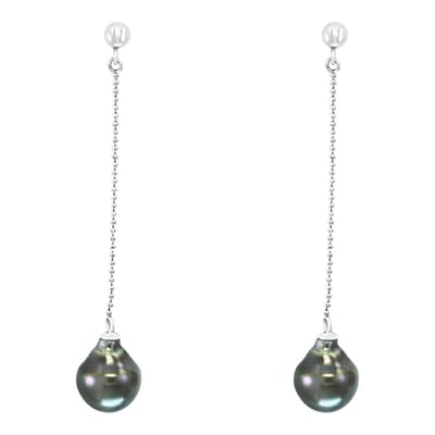 Black/Tahitian Pearl Earrings                                                                                                                                                  
