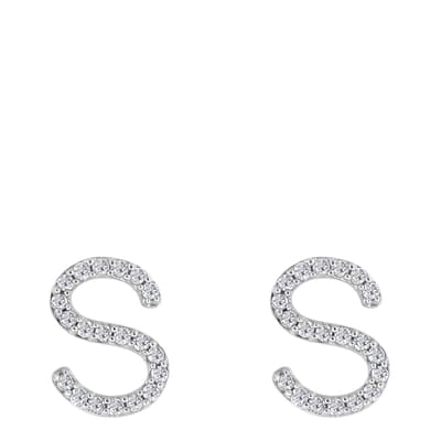 Diamond S Earrings                                                                                                                                                                        