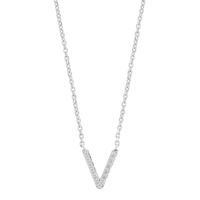 Diamond V Necklace                                                                                                                                                                        