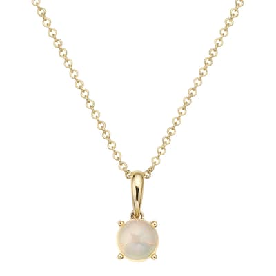 Opal Pendant Necklace                                                                                                                                                                       
