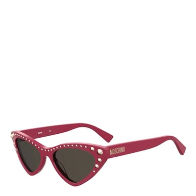 Women's Red Moschino Sunglasses 53mm