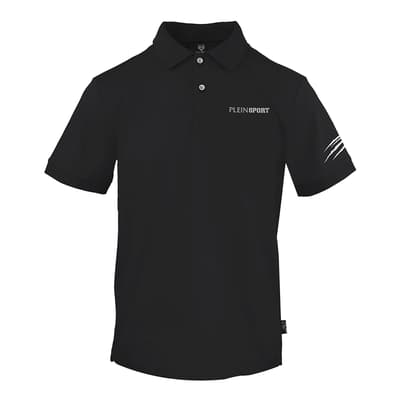 Black Logo Polo Shirt 