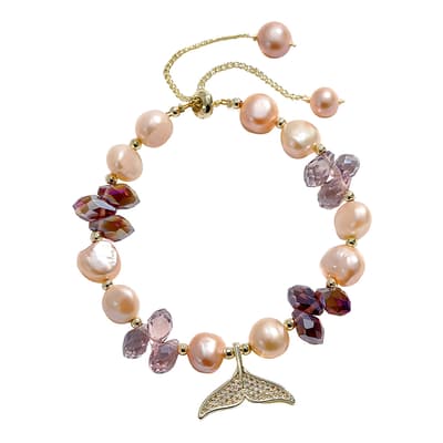 Multi Crystal Mermaid Bracelet