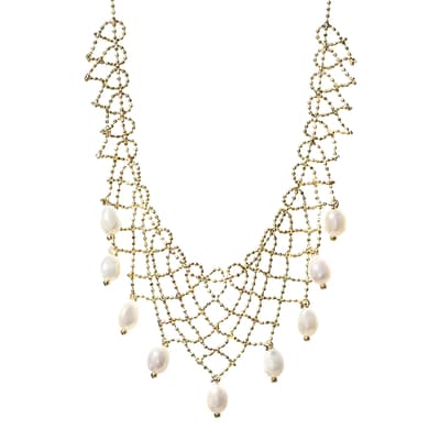Gold Lace Necklace