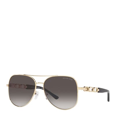 Light Gold Chianti Sunglasses 58mm