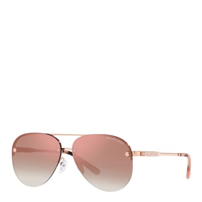 Rose Gold East Side Sunglasses 59mm