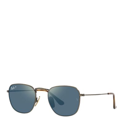 Demigloss Antique Gold Frank Sunglasses 51mm