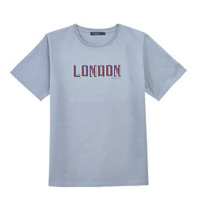 Blue Radley London Printed Crew Neck T-Shirt 