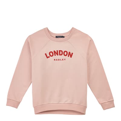 Pink Radley London Printed Sweatshirt 