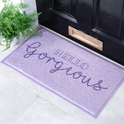 Hello Gorgeous Doormat (70 x 40cm)