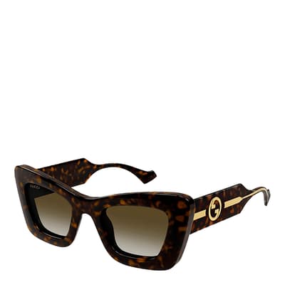 Women's Brown Gucci Sunglasses 49mm