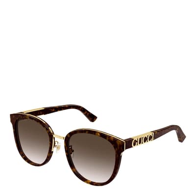 Women's Brown Gucci Sunglasses 56mm