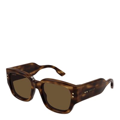 Men's Brown Gucci Sunglasses 54mm