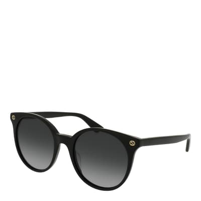 Women's Black/Grey Gucci Sunglasses 52mm