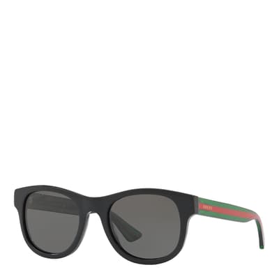 Men's Black/Grey Gucci Sunglasses 52mm