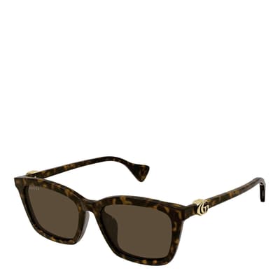 Women's Brown Gucci Sunglasses 55mm