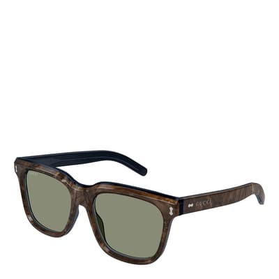 Men's Tortoise Gucci Sunglasses 53mm