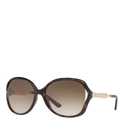 Women's Brown Gucci Sunglasses 60mm