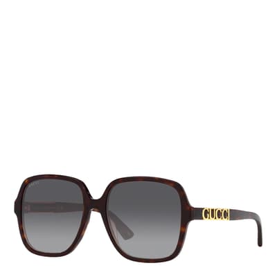 Women's Brown Gucci Sunglasses 58mm